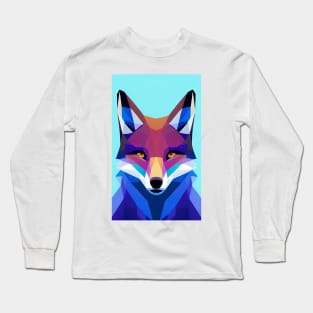 Blue Fox Long Sleeve T-Shirt